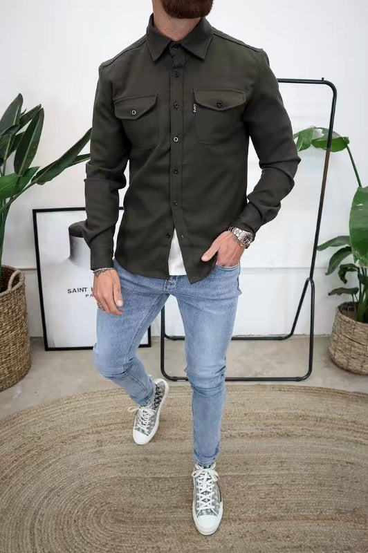 Chemise décontractée élégante et moderne pour homme