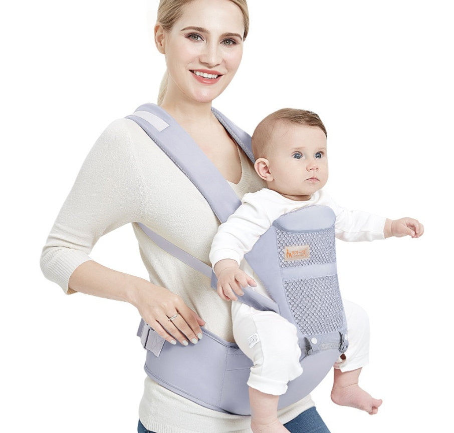 Multifunctional Baby Waist Carrier – Convertible Sitting Stool & Hands-Free Holder