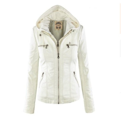 Veste d'été en cuir pour femme