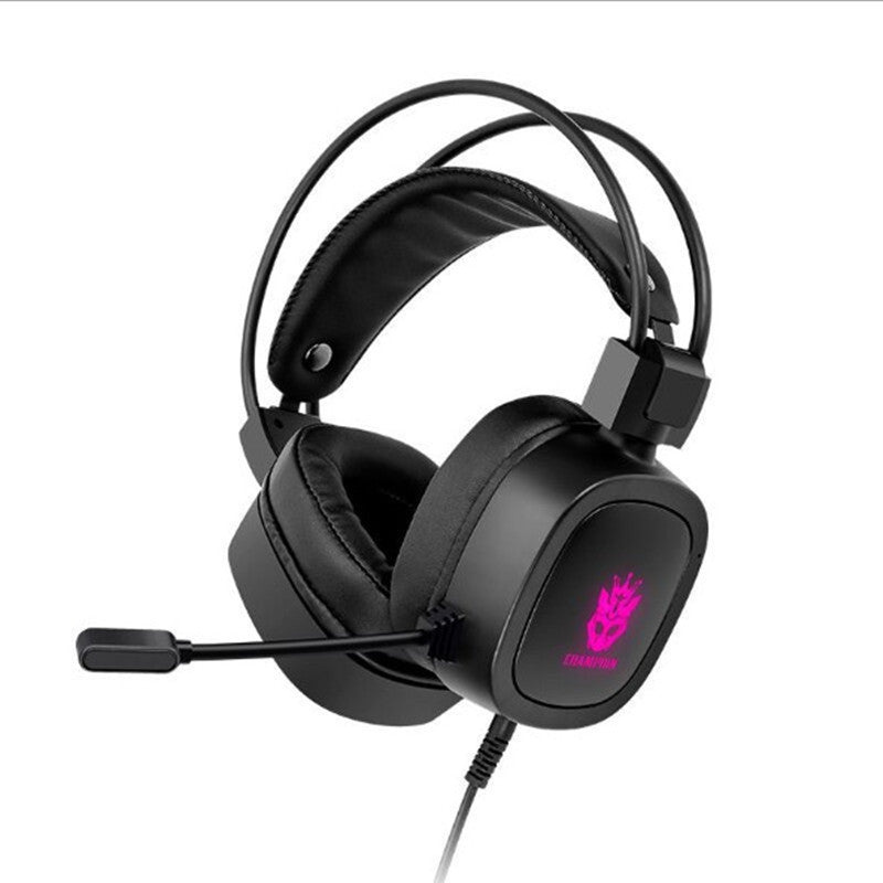 Wired Gaming Headphones – Noise-Isolating Over-Ear Headset with Mic