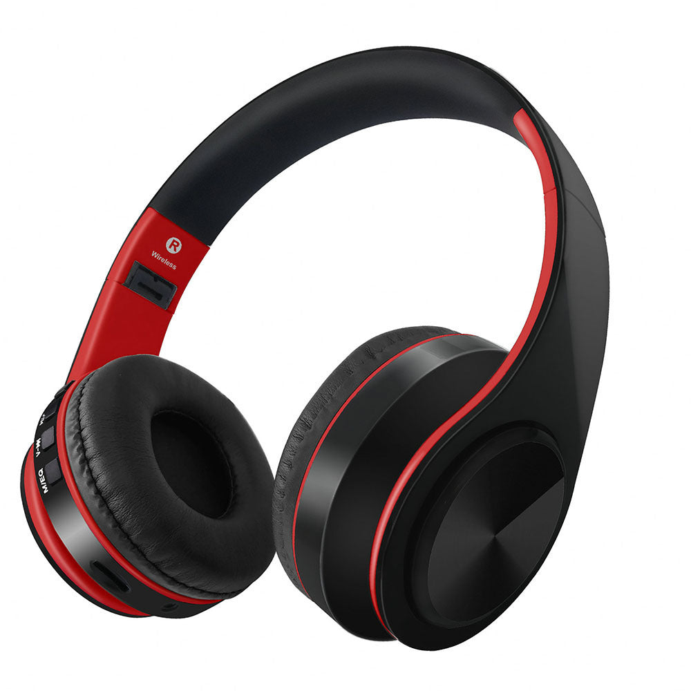 WIFI Wireless Bluetooth Headphones Stereo Headset w/Mic, FM, SD Card - Sport/PC/Gaming Use