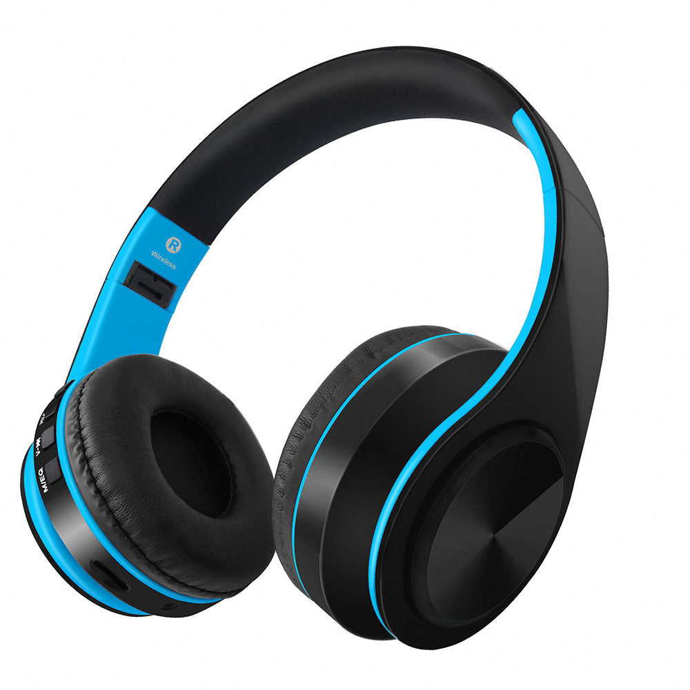 WIFI Wireless Bluetooth Headphones Stereo Headset w/Mic, FM, SD Card - Sport/PC/Gaming Use