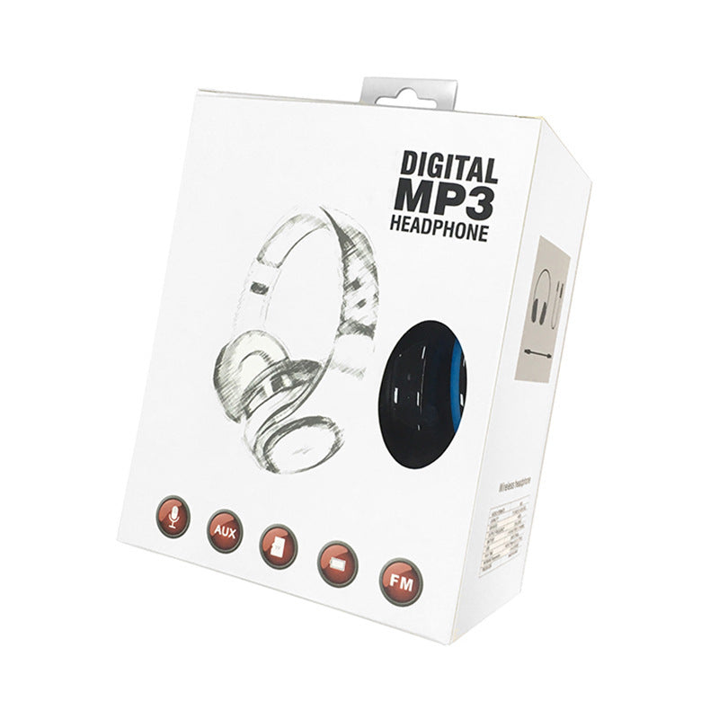 WIFI Wireless Bluetooth Headphones Stereo Headset w/Mic, FM, SD Card - Sport/PC/Gaming Use