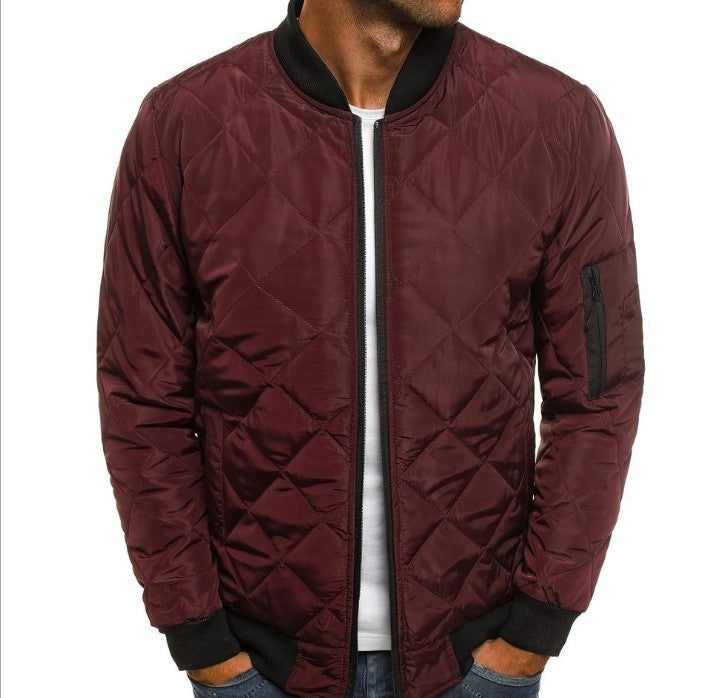 Veste matelassée coupe-vent et imperméable pour homme