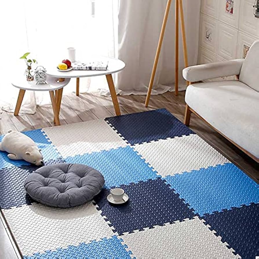 Baby Play Mat – Soft Interlocking Foam Floor Tiles for Crawling & Play