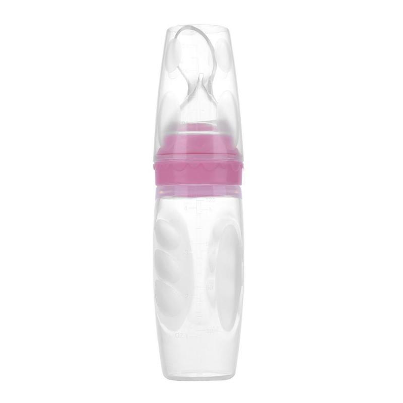 Squeeze Baby Feeding Spoon – Soft Silicone Puree Spoon