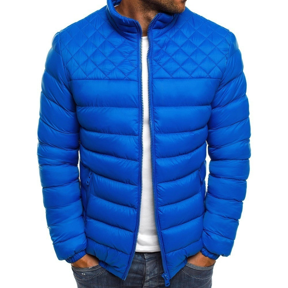 Veste matelassée coupe-vent et imperméable pour homme