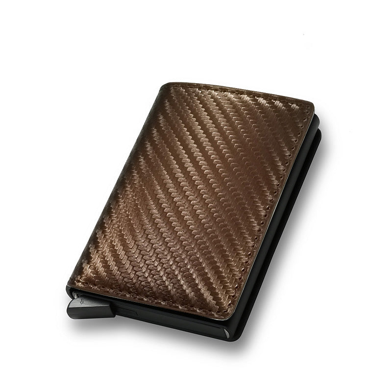 Slim Card Holder Wallet - RFID Blocking Secure Credit Card
