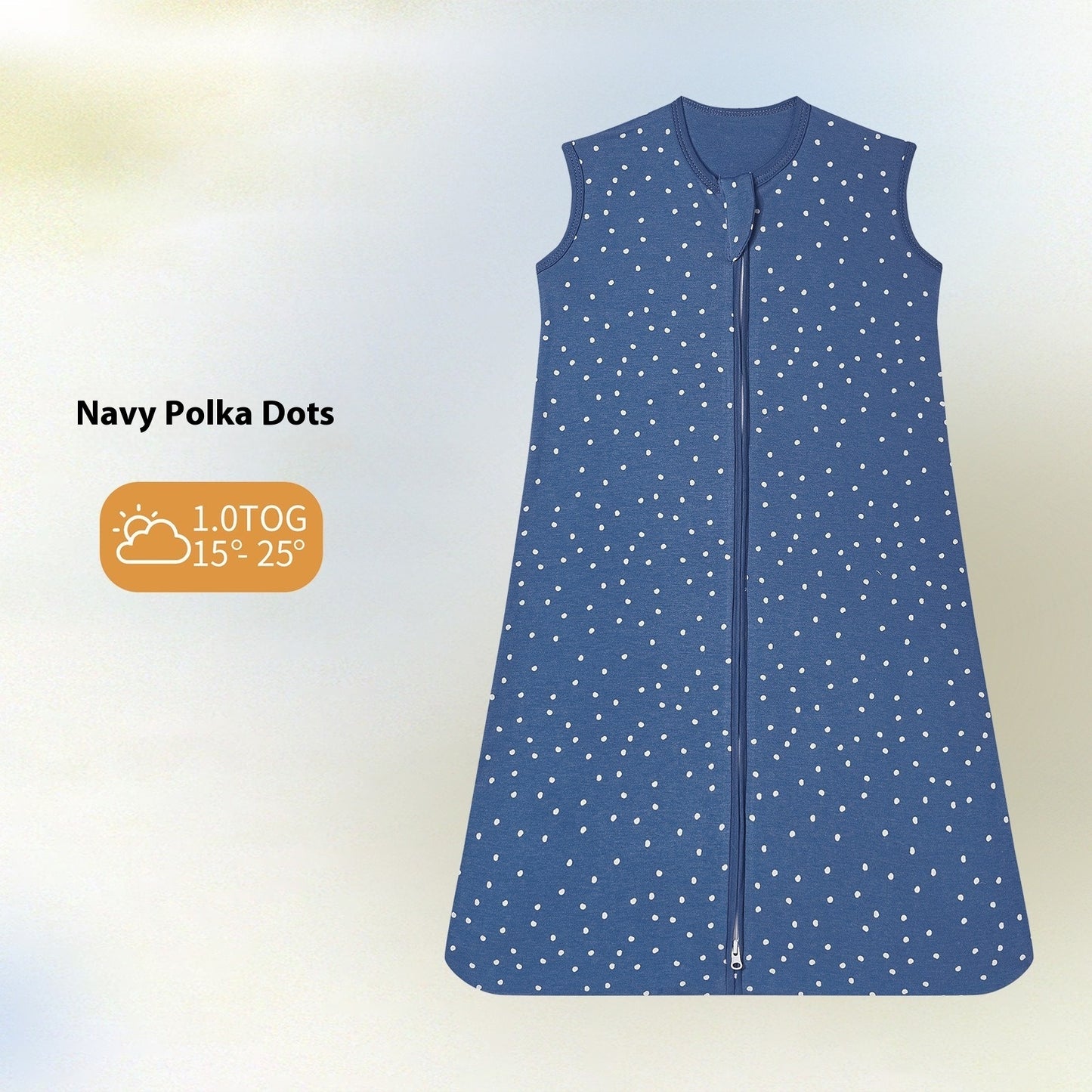 Cozy Vest-Style Baby Sleeping Bag – Anti-Kick, Anti-Startle & Breathable