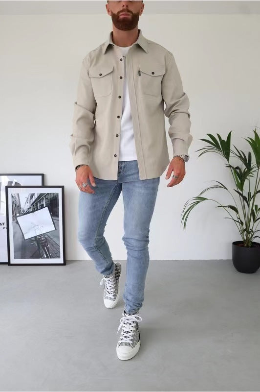 Chemise décontractée élégante et moderne pour homme