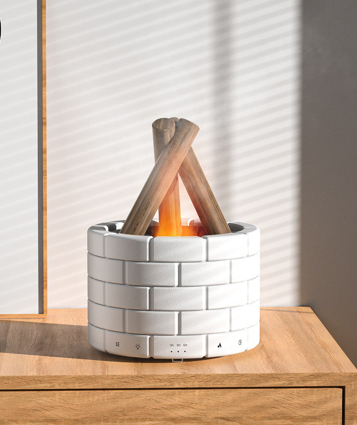 Portable Campfire Aroma Humidifier – Ambiance + Hydration