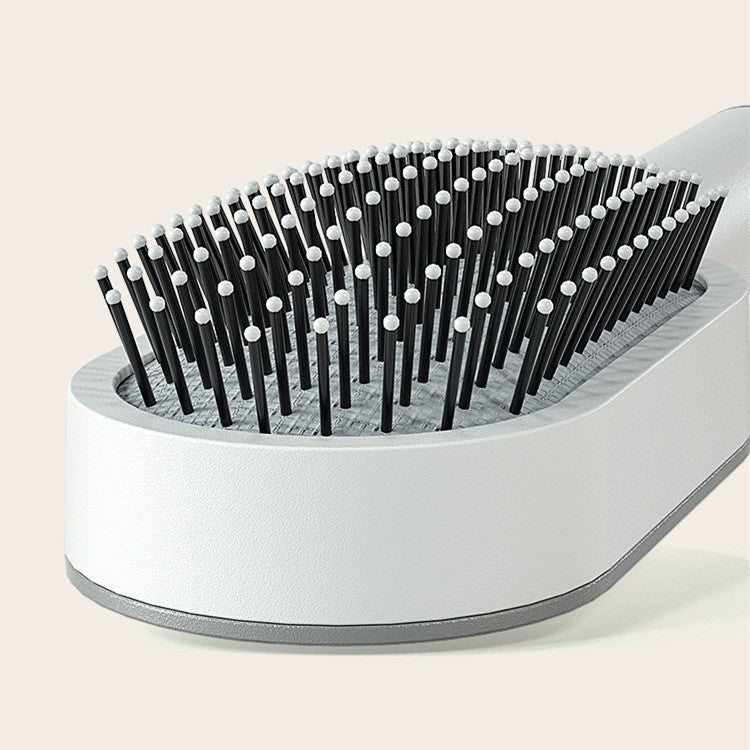 Self-Cleaning Hair Brush – One-Button Hair Removal & Easy Maintenance