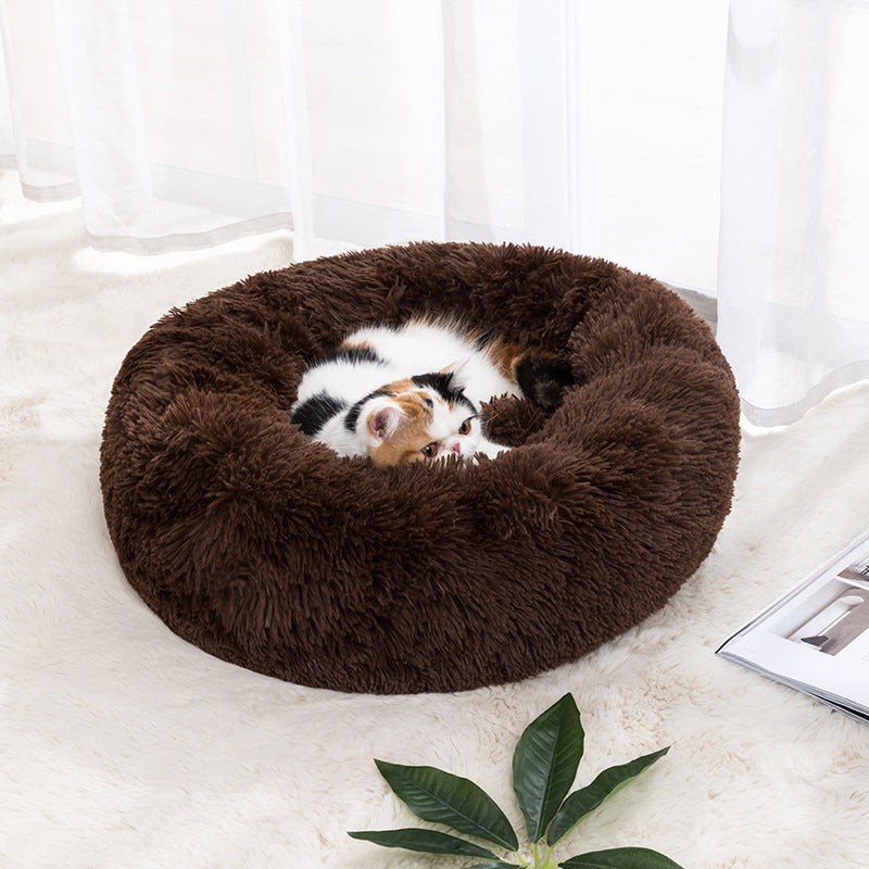 Cozy Cat Bed – Plush Pet Sleeping Cushion for Pets