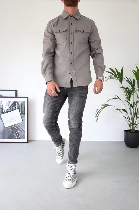 Chemise décontractée élégante et moderne pour homme
