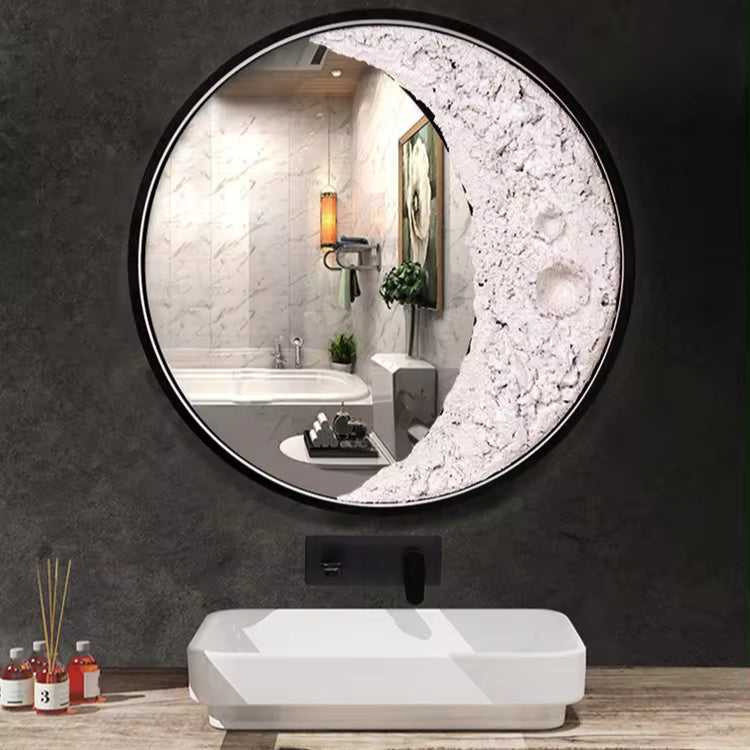 Moon Phase Wall Lamp - Decorative Night Light for Living Room & Bedroom
