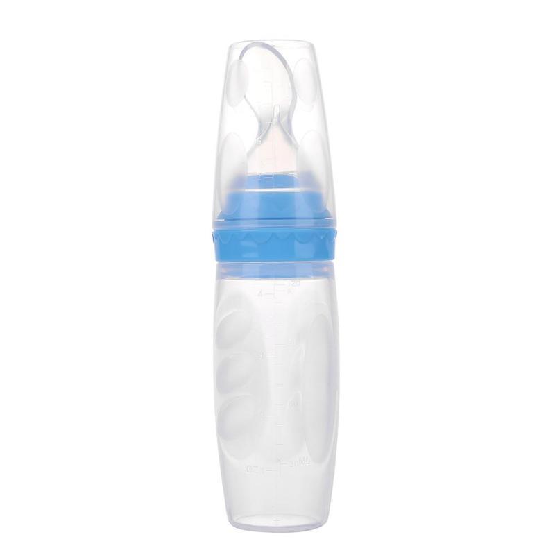 Squeeze Baby Feeding Spoon – Soft Silicone Puree Spoon