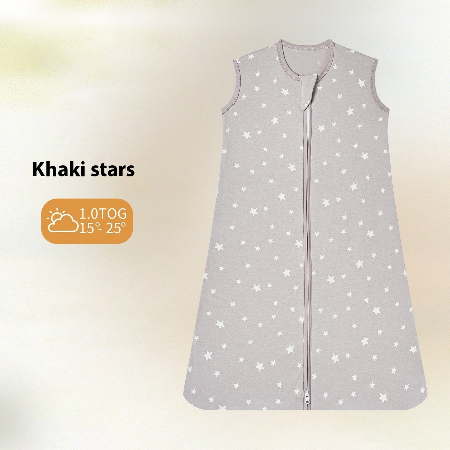 Cozy Vest-Style Baby Sleeping Bag – Anti-Kick, Anti-Startle & Breathable