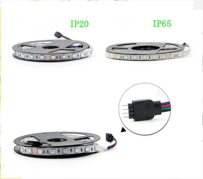 LED Light Strips - Different Color Lights 3m