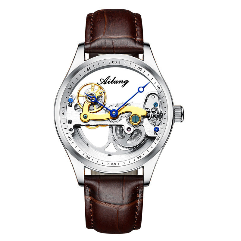 Automatic Mechanical Hollow Male Watch - Luxury & Classic