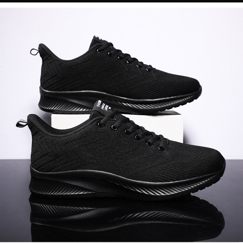 Men’s Ultralight Running Shoes – Breathable Flyknit Sneakers for Sports & Casual Wear