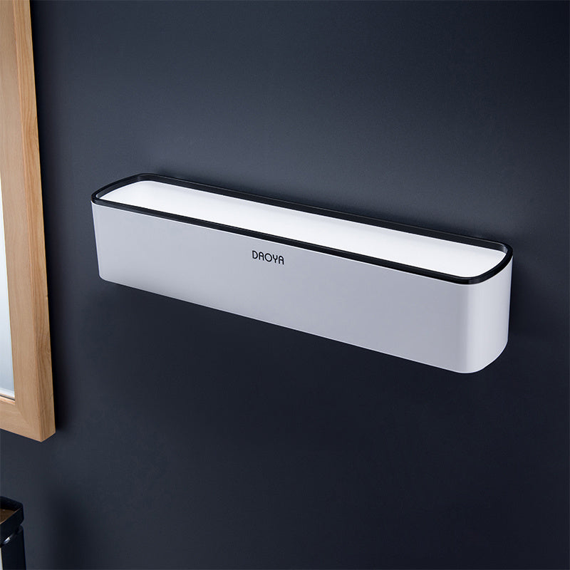 Scandinavian Bathroom Shelf – No-Drill Ceramic Tile Organizer