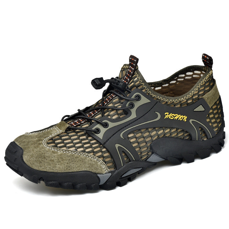 Outdoor Wading Shoes – Quick-Dry Trail Runners for Hiking & Fishing