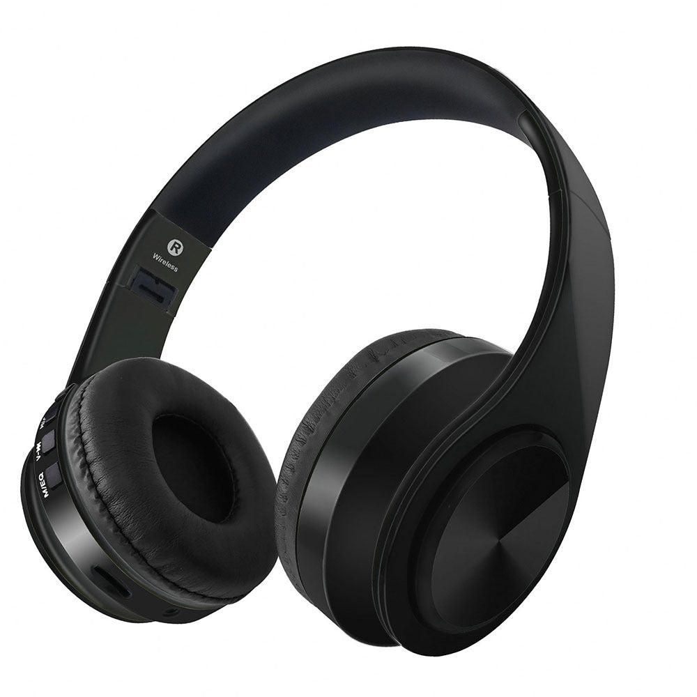 WIFI Wireless Bluetooth Headphones Stereo Headset w/Mic, FM, SD Card - Sport/PC/Gaming Use