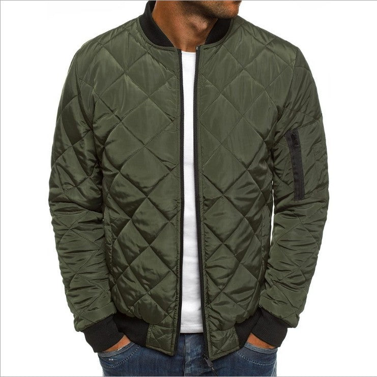 Veste matelassée coupe-vent et imperméable pour homme