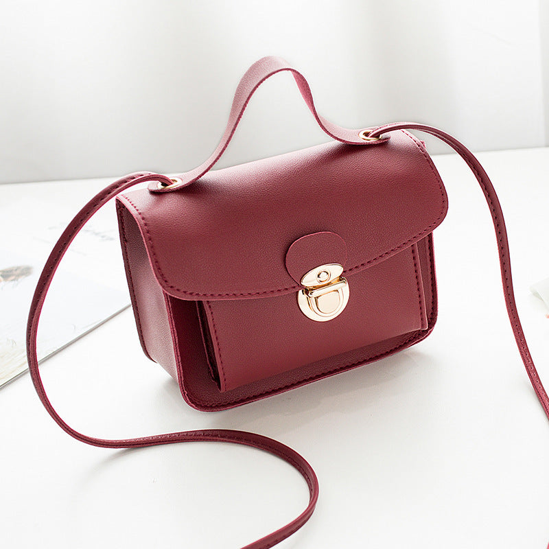 Women's PU Envelope Crossbody Bag – Compact Shoulder Purse in 5 Colors