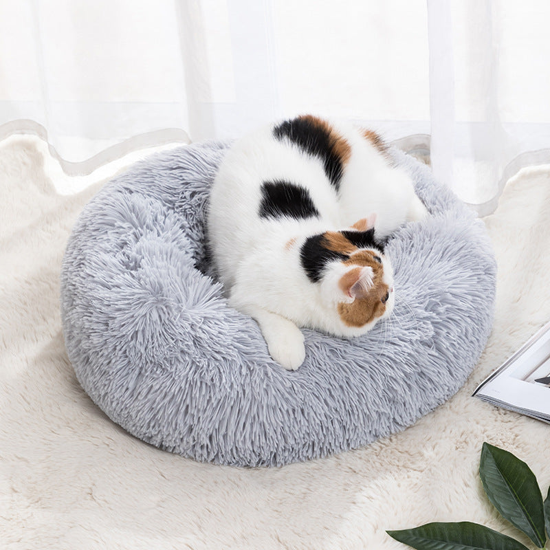 Cozy Cat Bed – Plush Pet Sleeping Cushion for Pets