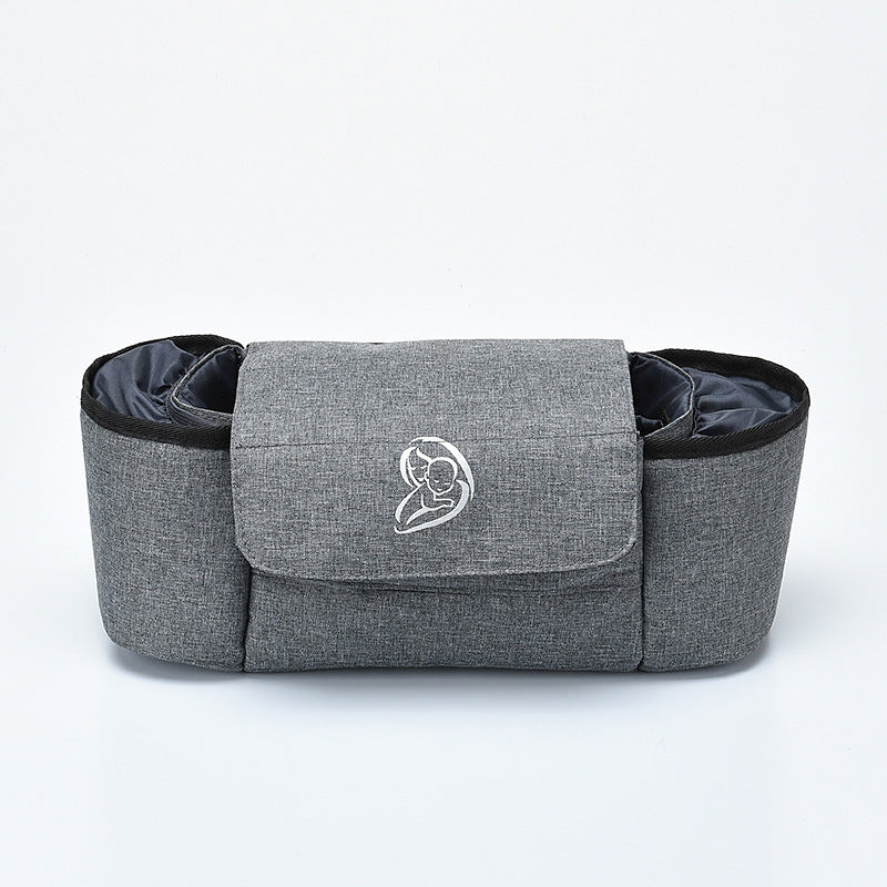 Multifunctional Stroller Organizer – Diaper Bag & Cup Holder for Parents