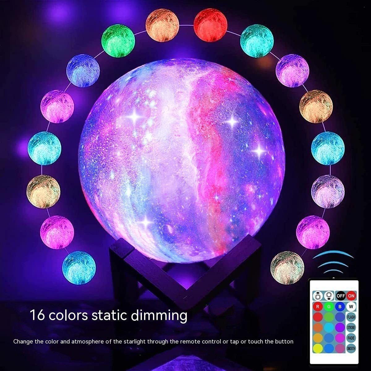 3D Moon Light Galaxy LED Light