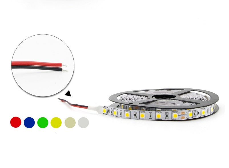 LED Light Strips - Different Color Lights 3m