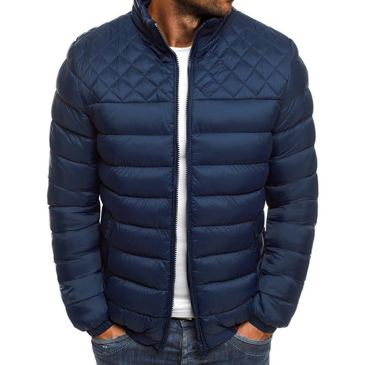 Veste matelassée coupe-vent et imperméable pour homme
