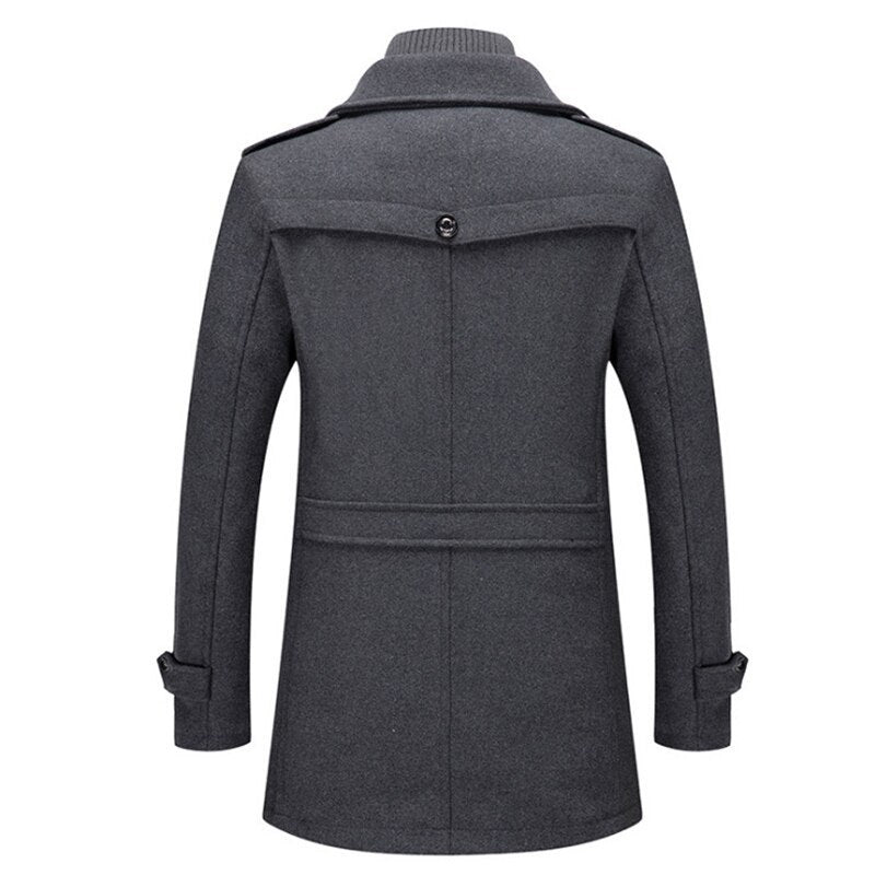 Two-piece winter coat for men