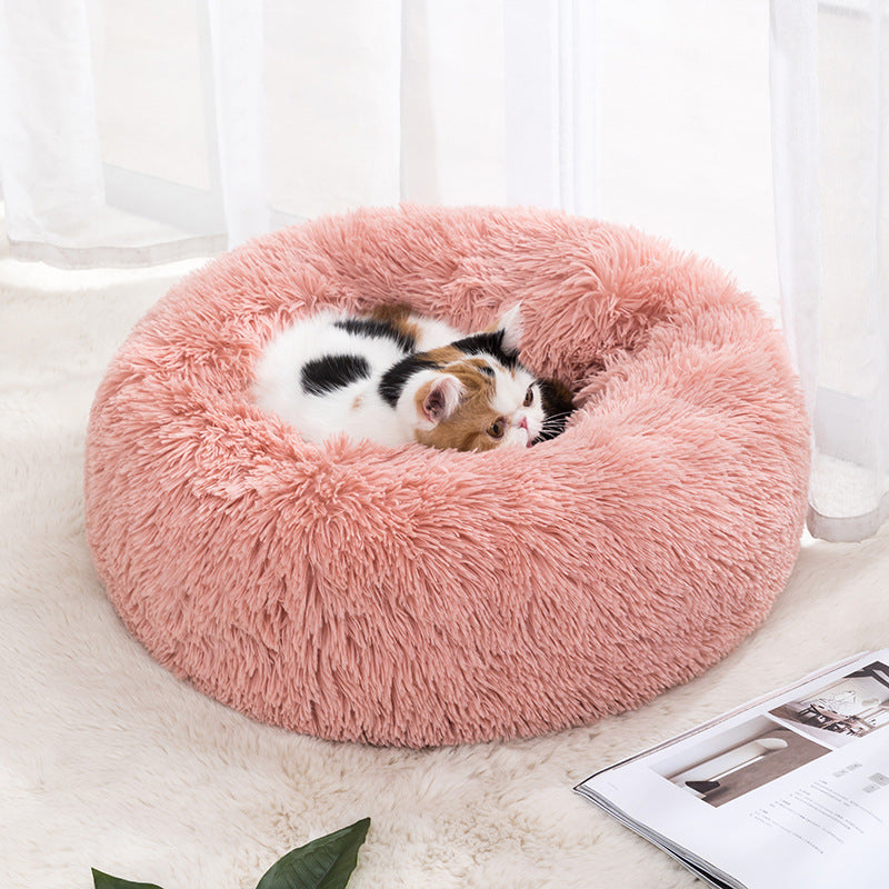 Cozy Cat Bed – Plush Pet Sleeping Cushion for Pets