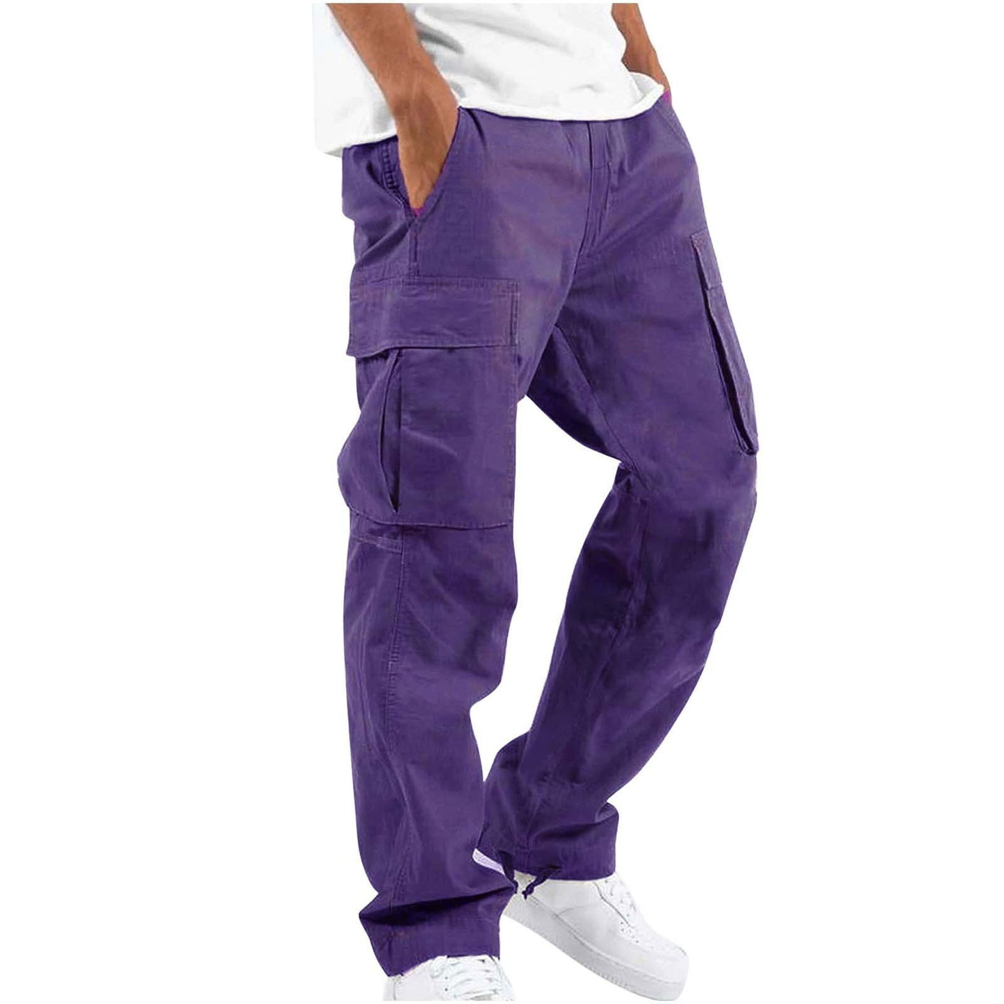 Men's Everyday Cargo Pants - Comfort Fit with Utility Pockets