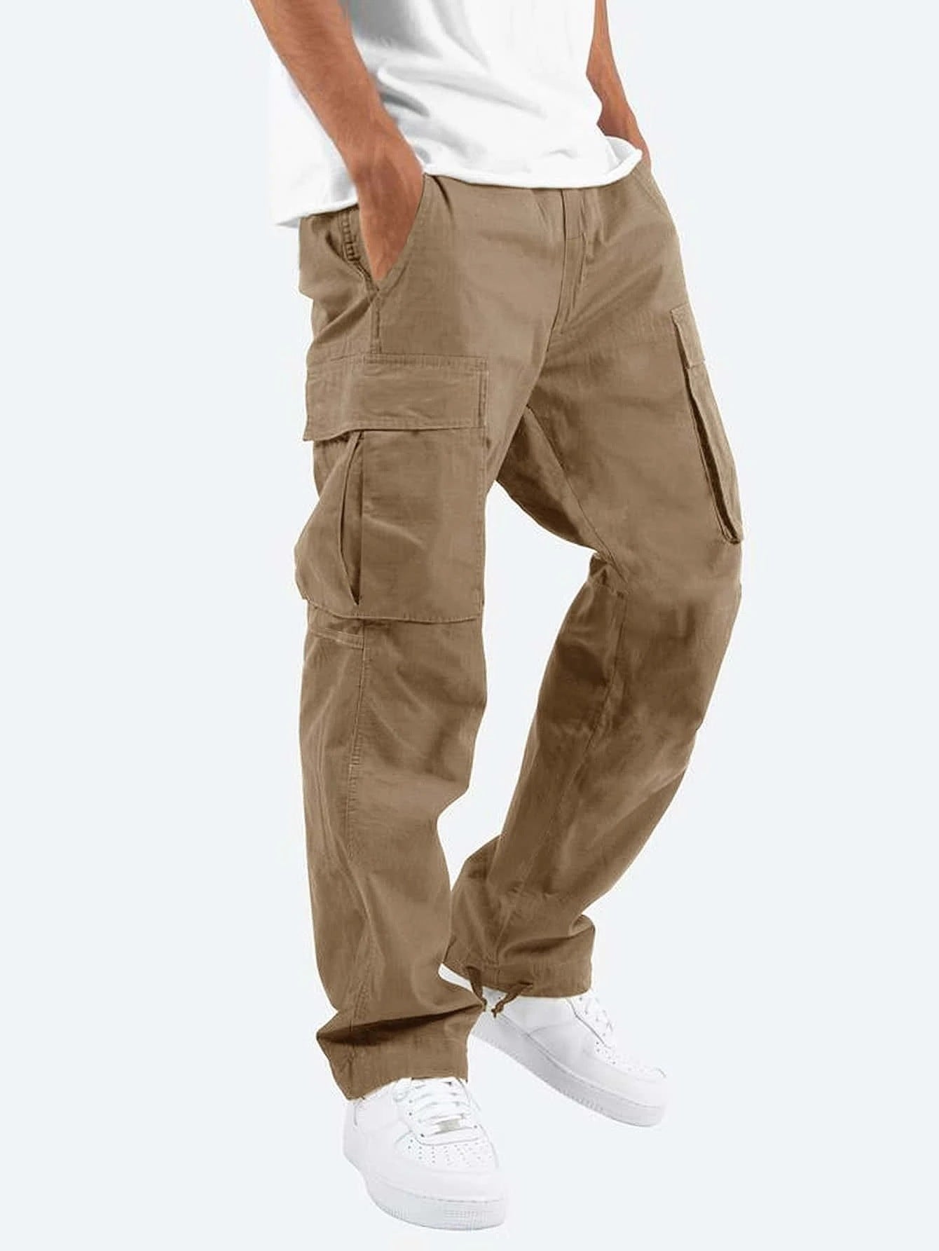 Men's Everyday Cargo Pants - Comfort Fit with Utility Pockets