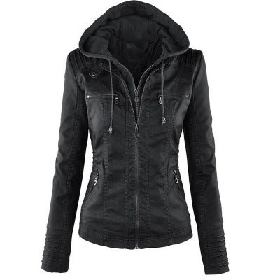 Veste d'été en cuir pour femme 