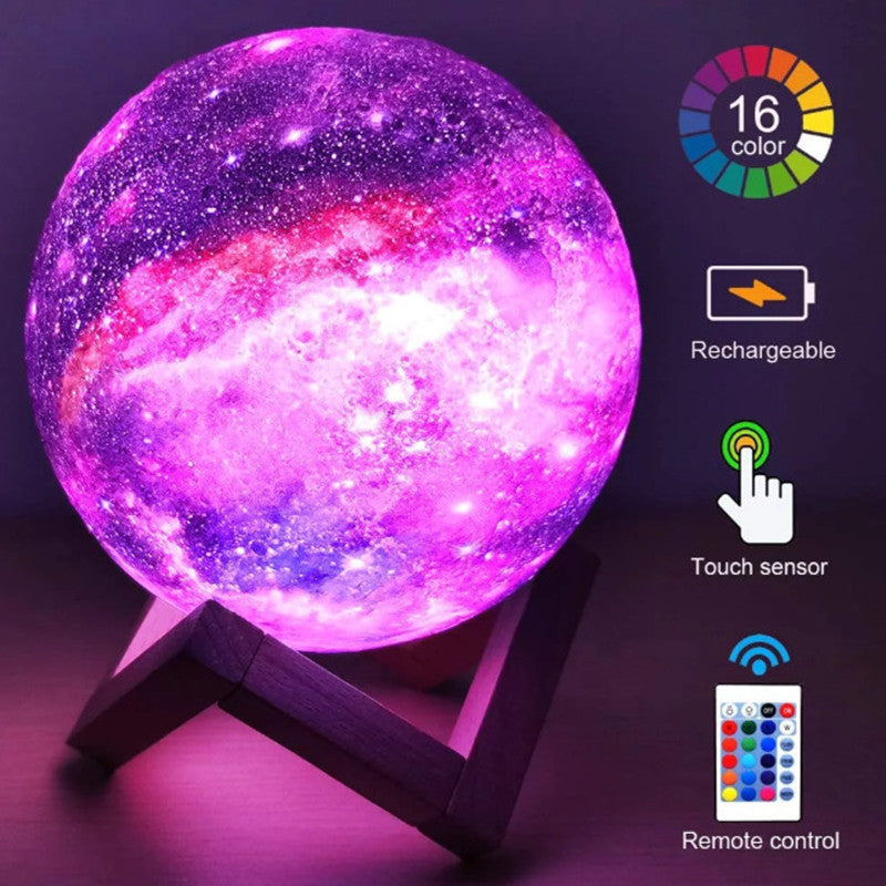 3D Moon Light Galaxy LED Light