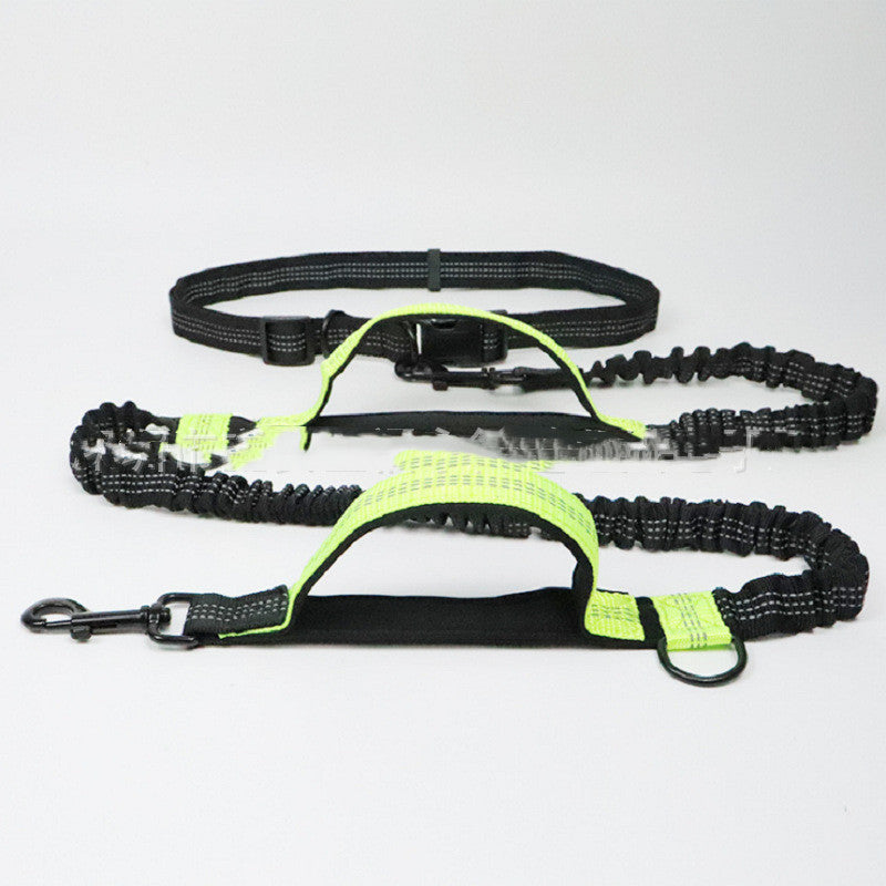 Multifunctional Pet Traction Rope – Adjustable Waist Belt for Dogs (70-260cm)