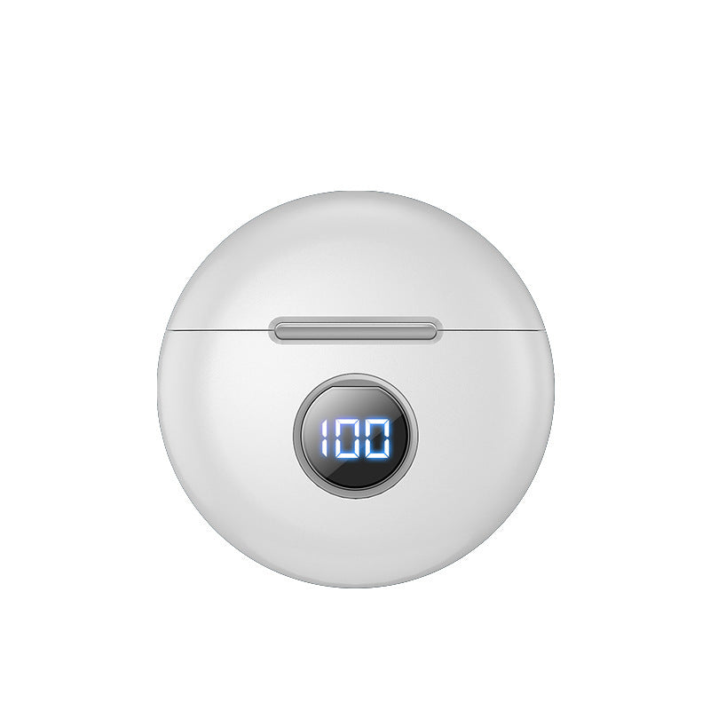 Bluetooth 5.1 Wireless Earbuds - 10m Range, Stereo Sound, 28mAh+300mAh