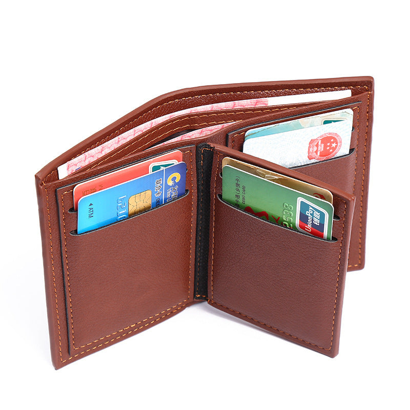 Men's Leather Wallet - Compact & Durable