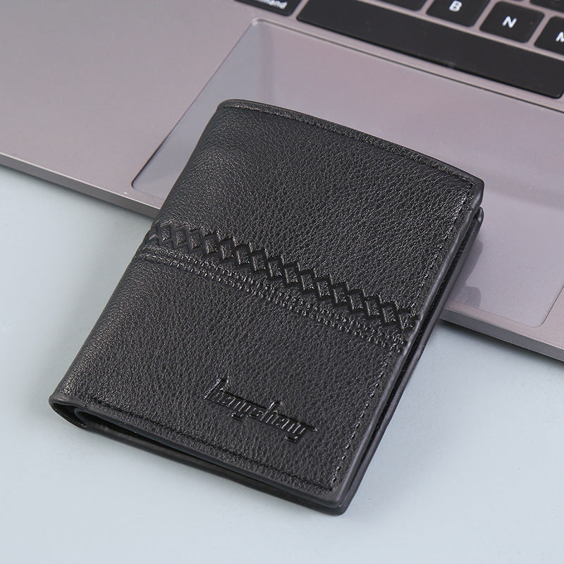 Men's Leather Wallet - Compact & Durable