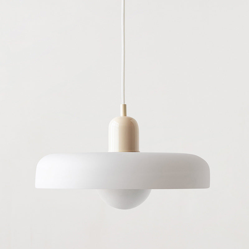 Modern Stained Glass Pendant Lamp – Bauhaus-Inspired Design for Stylish Interiors