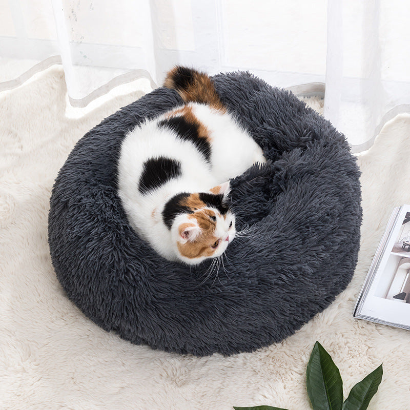 Cozy Cat Bed – Plush Pet Sleeping Cushion for Pets