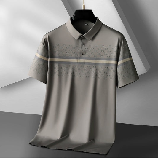 Business Men's Polo Shirt Breathable T-shirt