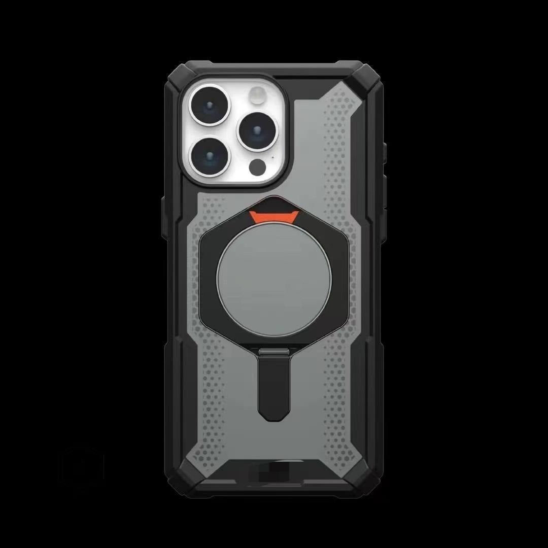 Magnetic Suction iPhone Case - Anti-Drop Protective Cover with Mounting Bracket