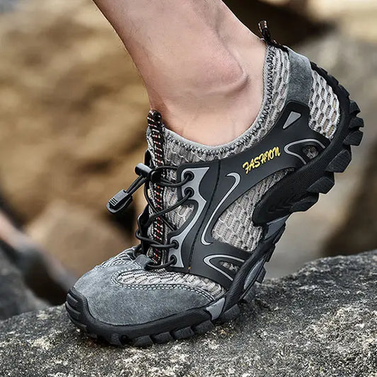 Outdoor Wading Shoes – Quick-Dry Trail Runners for Hiking & Fishing