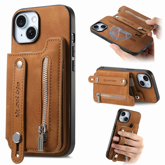 iPhone Case with Flip Card Holder Wallet